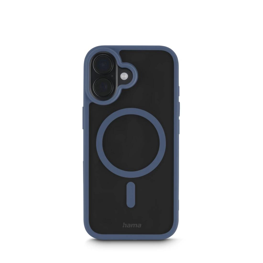 Hama Frame Protect custodia per cellulare 16 cm (6.3") Cover Blu, Trasparente