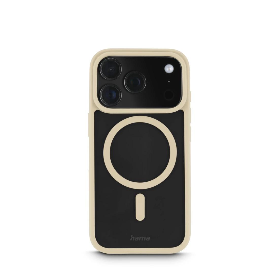 Hama Frame Protect custodia per cellulare 16 cm (6.3") Cover Beige, Trasparente
