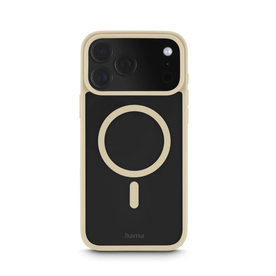 Hama Frame Protect custodia per cellulare 17,5 cm (6.9") Cover Beige, Trasparente