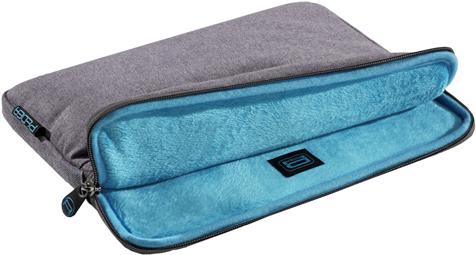 Fashion - Borsa per tablet - nylon - grigia - 12,9 pollici
