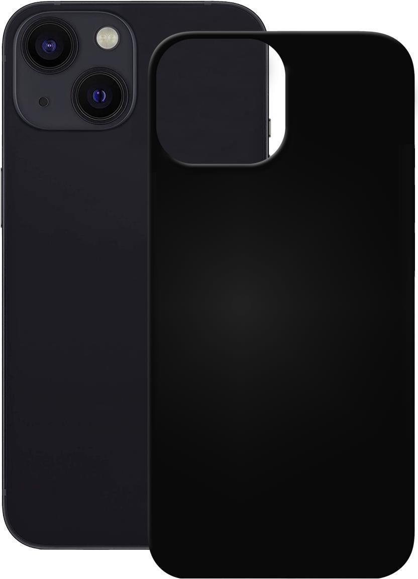 PEDEA - Coperchio posteriore per telefono cellulare - Poliuretano termoplastico (TPU) - Nero - per Apple iPhone 13 (50160932)