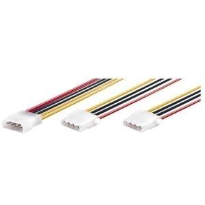 Alimentatore Y cavo, 1x 13,30 cm (5,25 ") St. / 1x 13,30 cm (5,25") BU. e 1x 3,5 "bu., 0,2 m (35300)