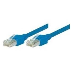 Cavo patch Dtwyler S/UTP Cat 5e blu 50 m altamente flessibile con connettori Hirose TM11 (71905B)