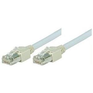 Cavo di patch F/UTP, Cat 5E, Grey, 1,0 M senza alogeno, con cavo Draka e Hirosesteckern TM11 (nome precedente FTP) (72701)