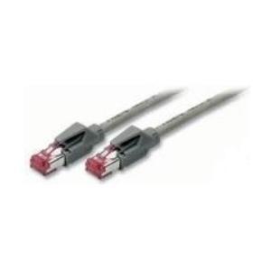 Patch Cable S/FTP, PIMF, Cat 6, Grey, 10,0 M senza alogeno, con cavo Draka e Hirosesteckern TM21 (nome precedente S/STP) (71810)