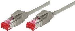 Patch Cable S/FTP, PIMF, Cat 6, Grey, 50,0 M senza alogeno, con cavo Draka e Hirosesteckern TM21 (nome precedente S/STP) (71850)
