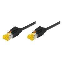 Tecline 0.3M Cat6a RJ -45 - RJ -45 - RJ -45 - maschio/maschio - oro - 10/100/1000base -t (x) - cat6a (722003s))
