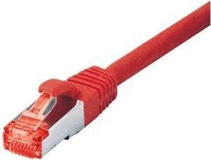 Cavo di patch S-S-S-S-S-STP (PIMF), Cat 6, Red, 30,0 M Cavo patch con protezione da piegatura particolarmente stretta (71530R)