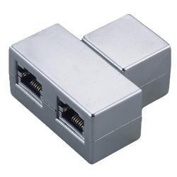ADATTATORE A Y RJ45-2xRJ45 F/F 8P