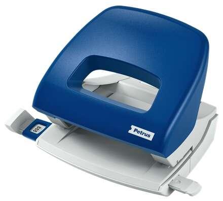 Petrus 80 Trapano Foratura Piccolo - Fine a 16 fogli - Marchi di forma - Easy Scated - Punzoni 55 mm - colore blu