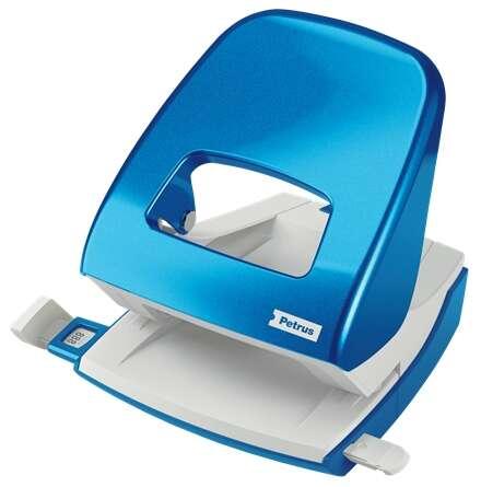 Trapano Petrus 62 Drill - Fine at 30 fogli - Marchi di forma - Punzoni 55 mm - colore blu
