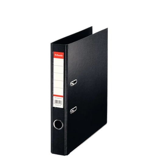 Esselte 712123 raccoglitore ad anelli A4 Nero