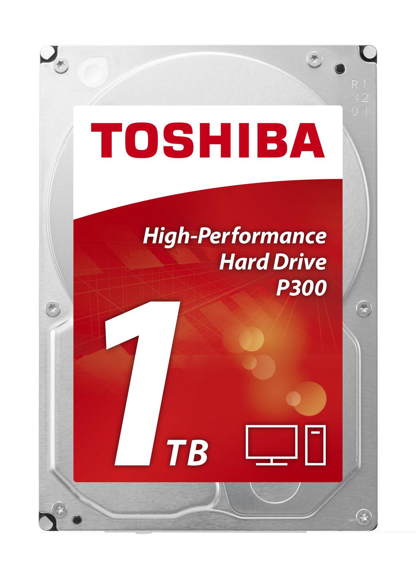 TOSHIBA HARD DISK P300 35" SATA-III 1TB 7200RPM HDWD110UZSVA