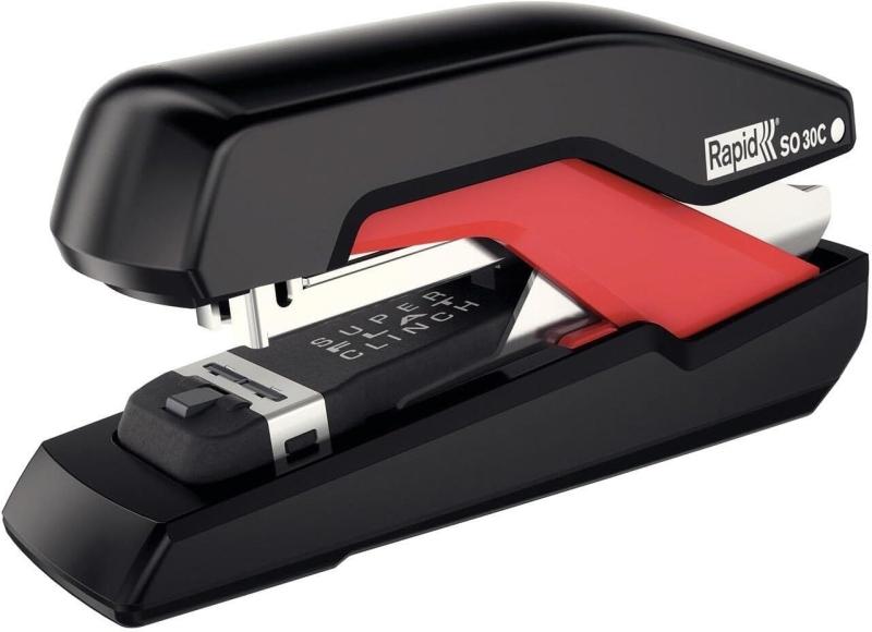Cucitrice rapida SO30c nera-rossa