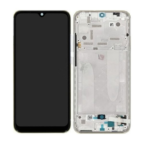 Cover anteriore touch LCD Mi A3 color argento