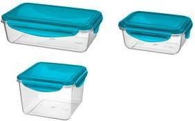 Dose di armadio del custode "tino", con clip, 0,45 litri di coperchio: blu, materiale: pp/tritan, resistente, - 1 pezzo (111136