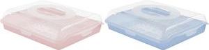 Keeeper Cake Capestro/Party Butler Marco, PP, coperchio rosa nordico con chiusura, manico ergonomico, - 1 pezzo (1067758100000)