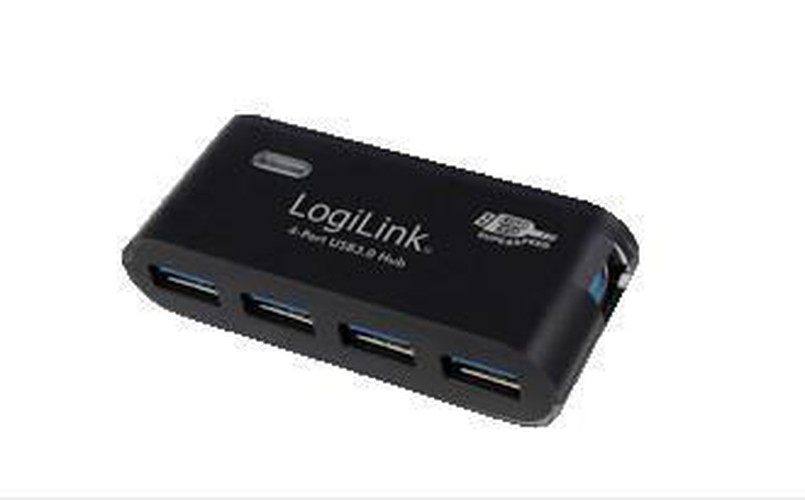 USB-HUB 4-Port 3.0 m. Black