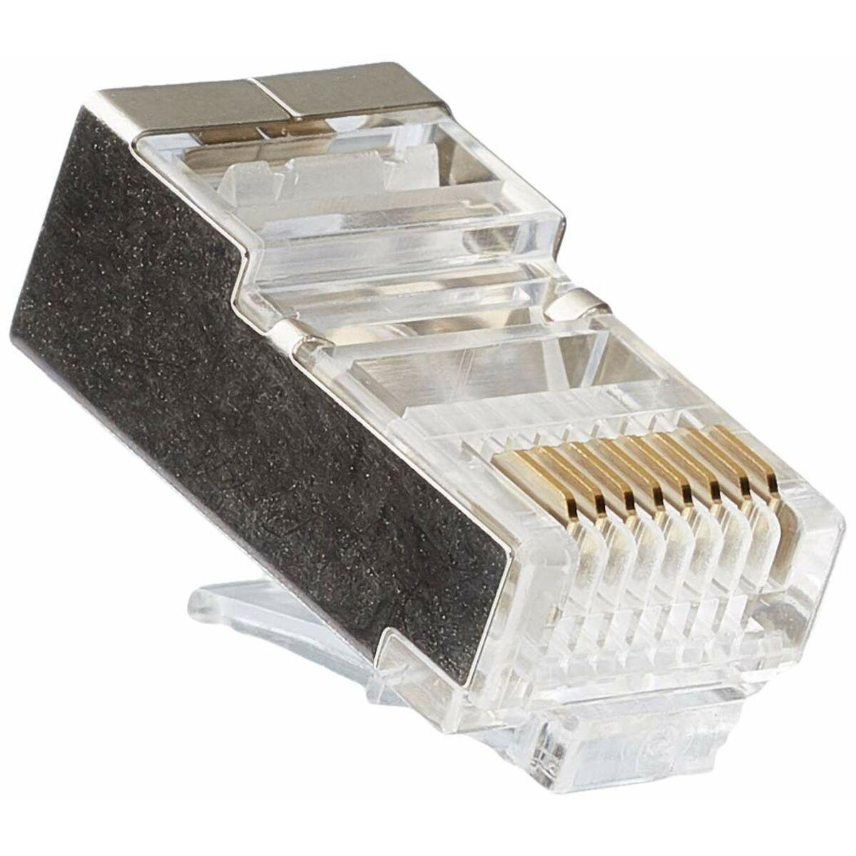 LogiLink CAT5e Spina modulare modulare. Adatto per cavi tondi 8P8C, 100 pezzi.