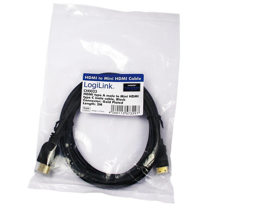 LOGILINK HDMI Cavo Mini-C/M...