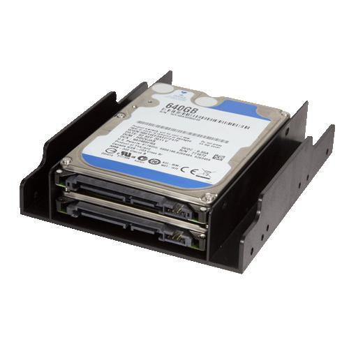 HDD frame Set, 2x 2,5" to 3,5"