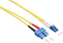 LogILINK - Cavo patch - Modalità singolo LC (M) a SC Modalità singola (M) - 2 M - Fibra di vetro - Duplex - 9/125 Micrometro
