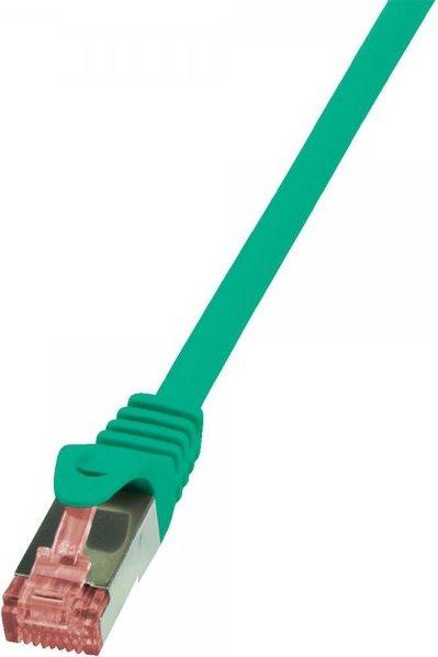 LogiLink Primeline - Cavo patch - RJ -45 (M) a RJ -45 (m) - 1,5 m - SFTP, PIMF - Cat 6 - Halogen -pree, a forma, senza gancio -
