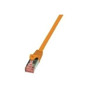 Cavo patch CAT6 1,5 m arancione S/FTP 2xRJ45, LSZH, CU LogiLink