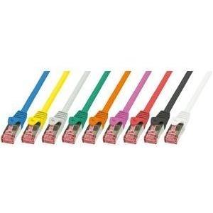 Cavo patch CAT6 10,0 m rosa S/FTP 2xRJ45, LSZH, CU LogiLink