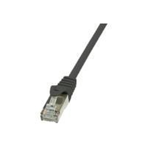 LogiLink CAT 5e Foldet uskÃ¦rmet snoet par (F/UTP) 2m Patchkabel Sort