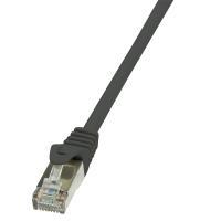 LogILINK - Cavo patch - RJ -45 (M) - RJ -45 (M) - 10 m - Coppia intrecciata non schermata (F/UTP) - Cat 5E - Black (CP1093S))
