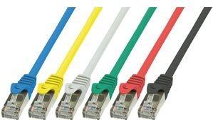 Logilink - Cavo patch - RJ -45 (M) - RJ -45 (M) - 10 m - Coppia intrecciata non schermata (F/UTP) - Cat 5E - Blue (CP1096S)