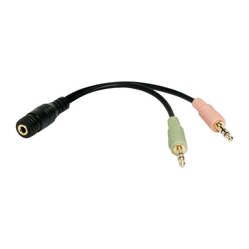 Audio adapter 3.5 stereo 4p