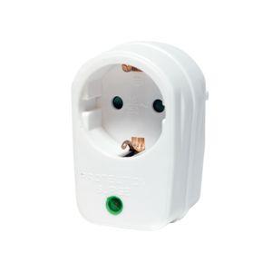 White Powerplug adaptor
