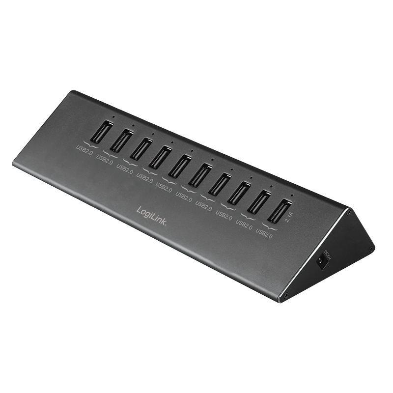 LogiLink USB 20 Hub 10...