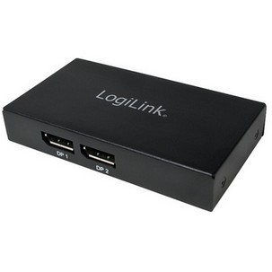 LogiLink DP Splitter 1xDP/2xDP 4K, DisplayPort 1.2