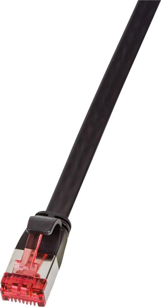 LOGILINK RJ45 CAVO DI CONNETTIVO DI RETUNE CAT 6 U/FTP 3,00 M Contatti di contatto placcati in oro nero LOGILINK (CF2063S)