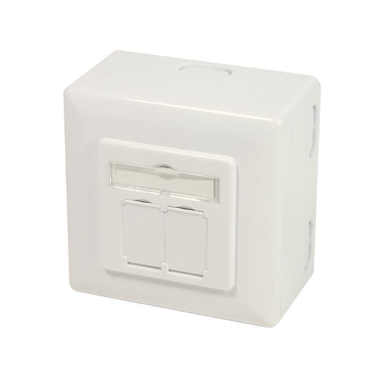 NP0124 socket-outlet 2 x -...