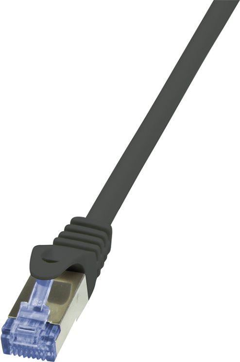 LogiLink PrimeLine - cavo patch - da RJ-45 (M) a RJ-45 (M) - 15 m - SFTP PiMF - CAT 6a - senza alogeni sagomato senza gancio -