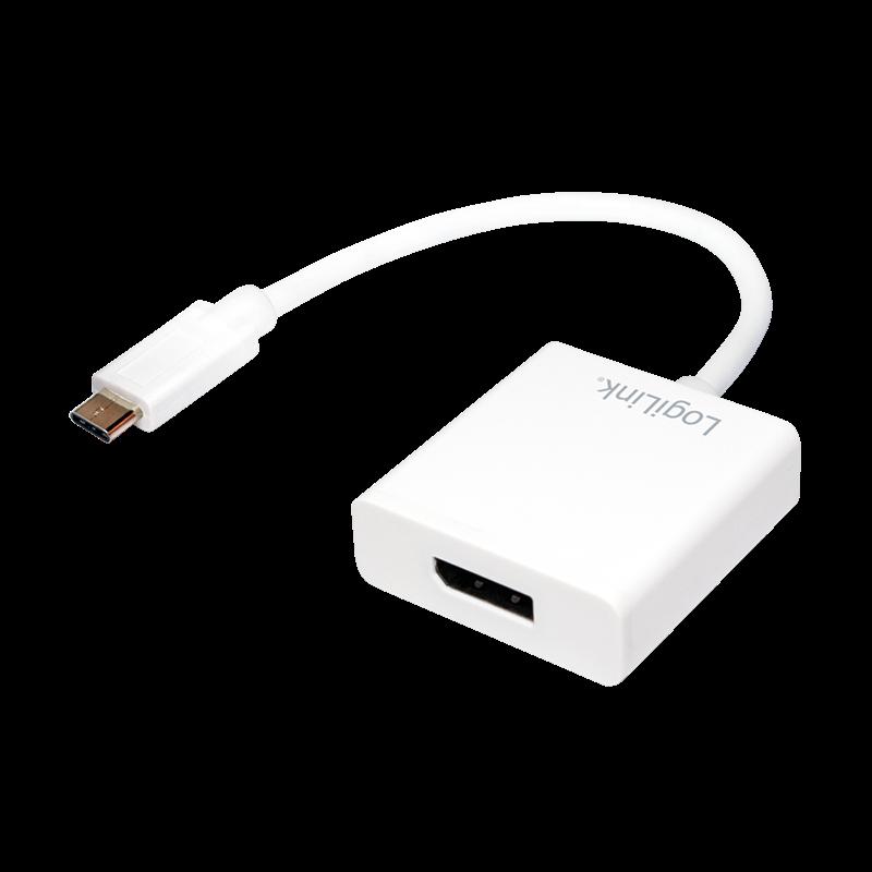 Logilink USB-C su Adapter DisplayPort supporta Mac OS X e Chrome OS supportano HDCP 1.3, risoluzione video fino a 4K x 2K (60 H