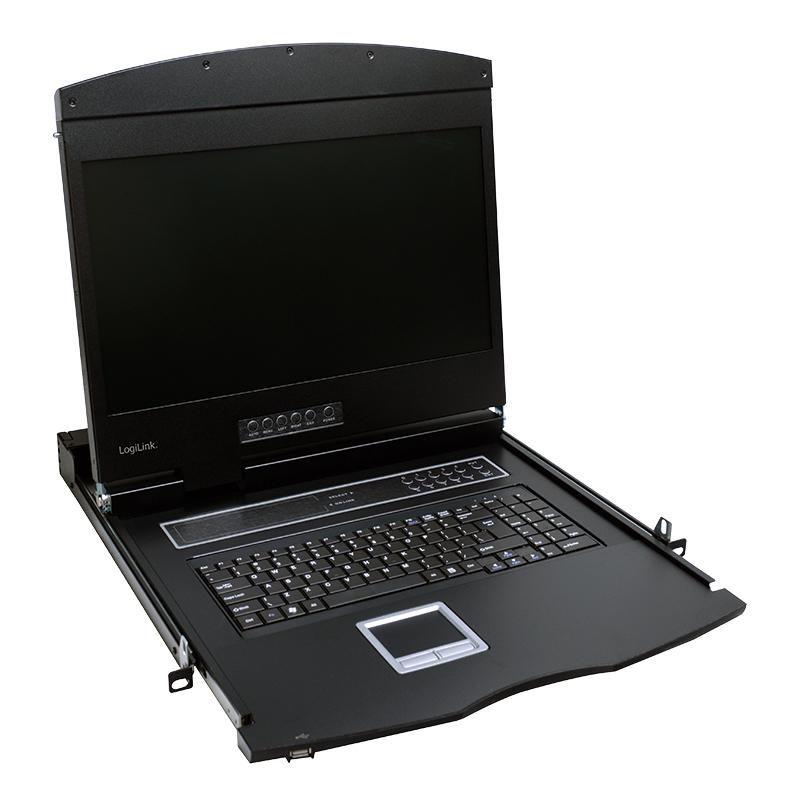 19" LCD KVM Konsole mit 19"