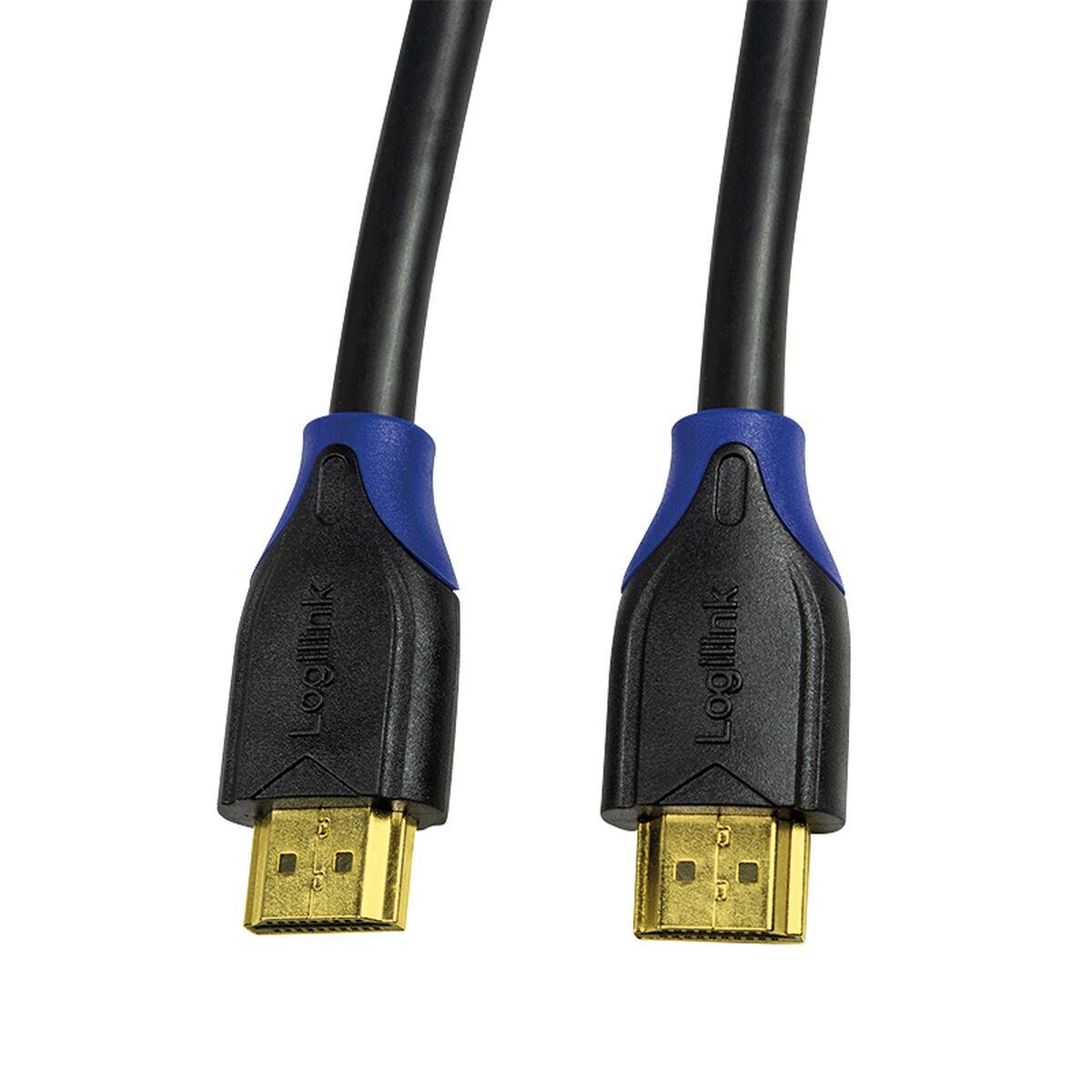 LogiLink CH0065 cavo HDMI 7,5 m HDMI tipo A [Standard] Nero (LogiLink High Speed with Ethernet - HD)