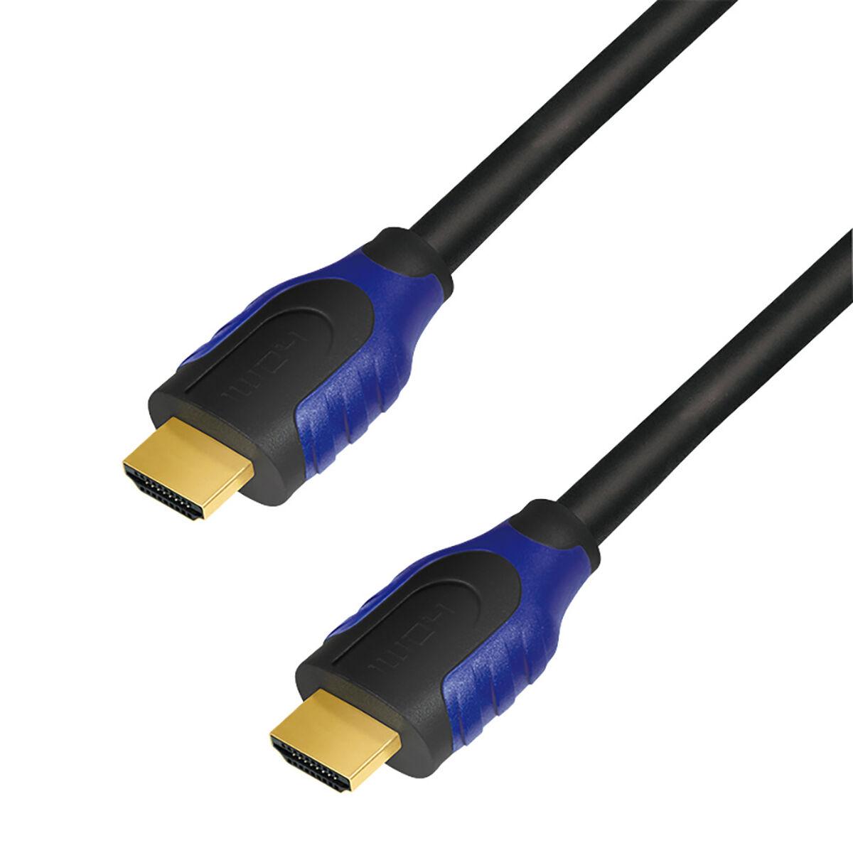 LogiLink CH0066 cavo HDMI 10 m HDMI tipo A [Standard] Nero (LogiLink High Speed with Ethernet - HD)
