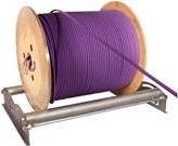 Svolgitore del tamburo per caviMax. larghezza 540 mm, acciaio