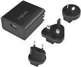 Caricabatterie da viaggio USB - Alimentazione - 10,5 Watt - 2,1 A USB