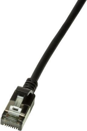 Cavo di rete LogiLink Slim U/FTP 3 m Cat6a U/FTP (STP) nero (CQ9063S)