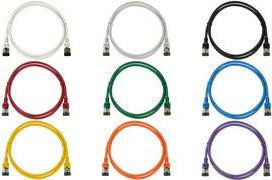 CAVO DI RETE Cat.6A STP TPE SLIMLINE VERDE 5,0m