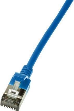 CAVO DI RETE Cat.6A STP TPE SLIMLINE BLU 3,0m