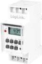 Logilink - Interruttore di alimentazione automatico (Gruppo DIN Possibile) - AC 220-240 V - 3500 watt - Collegamenti di uscita: