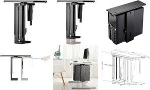 LogiLink EO0031 supporto per CPU Supporto per CPU da tavolo Nero (LogiLink EO0031 CPU holder Skrivebords)